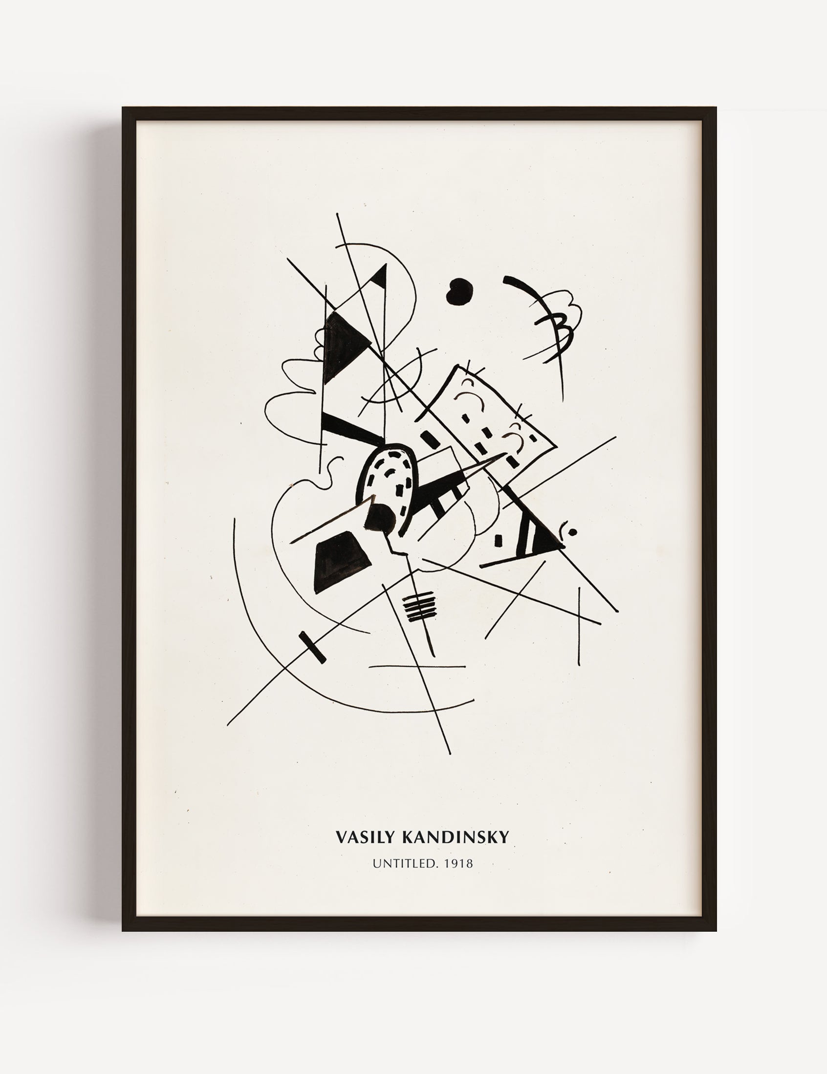 Wassily Kandinsky, Untitled 1918 Poster