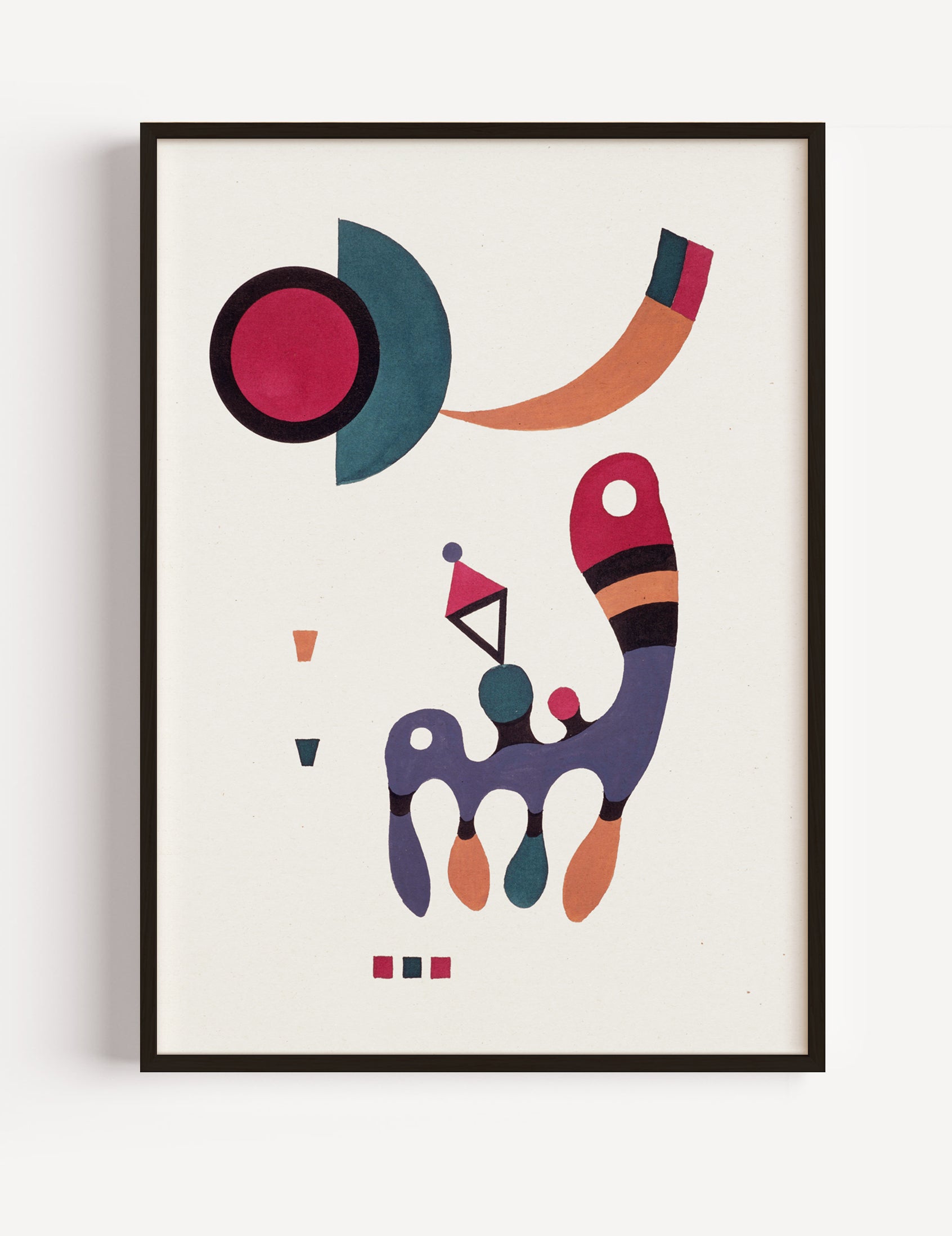Composition by Vassily Kandinsky 1944 Poster