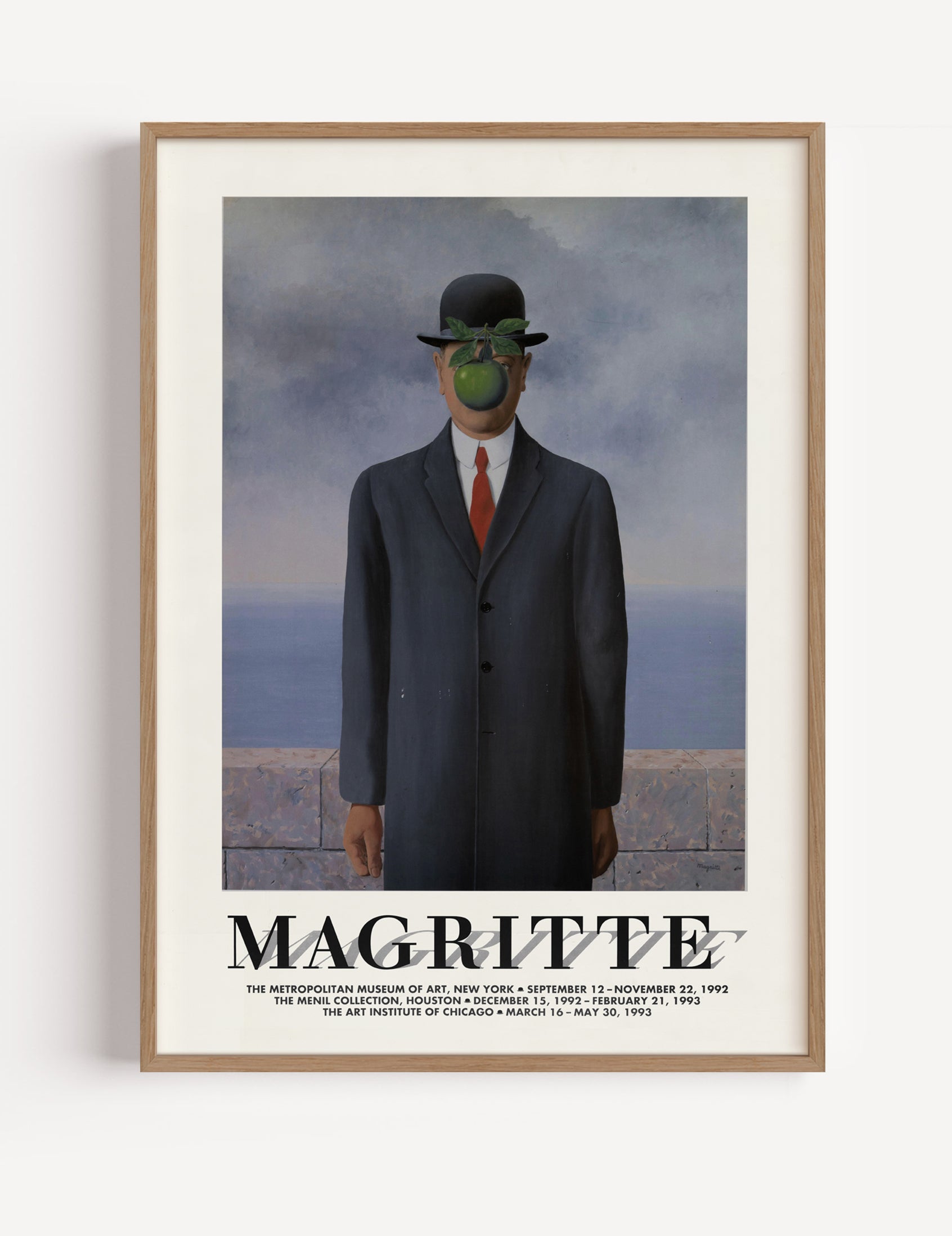 Rene Magritte Exhibition Poster