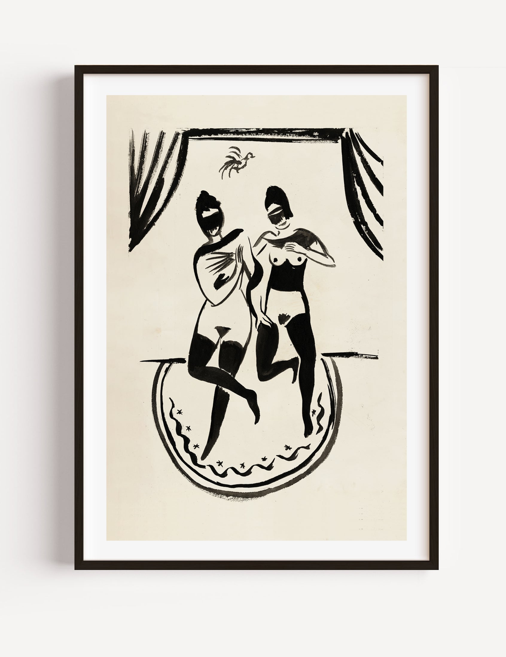 Women with a Dove (1927) by Romans Suta Poster