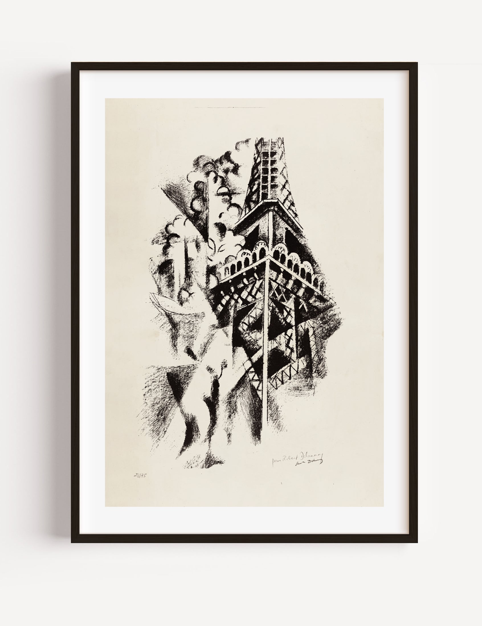 The Eiffel Tower (1905) by Robert Delaunay poster