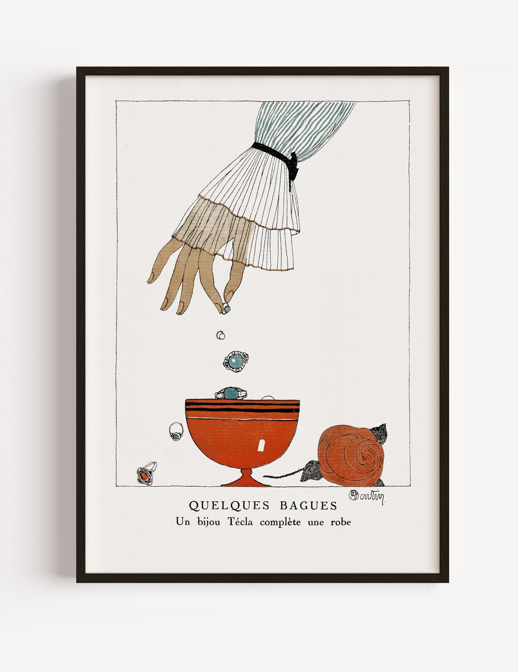 Retro French Poster by Charles Martin