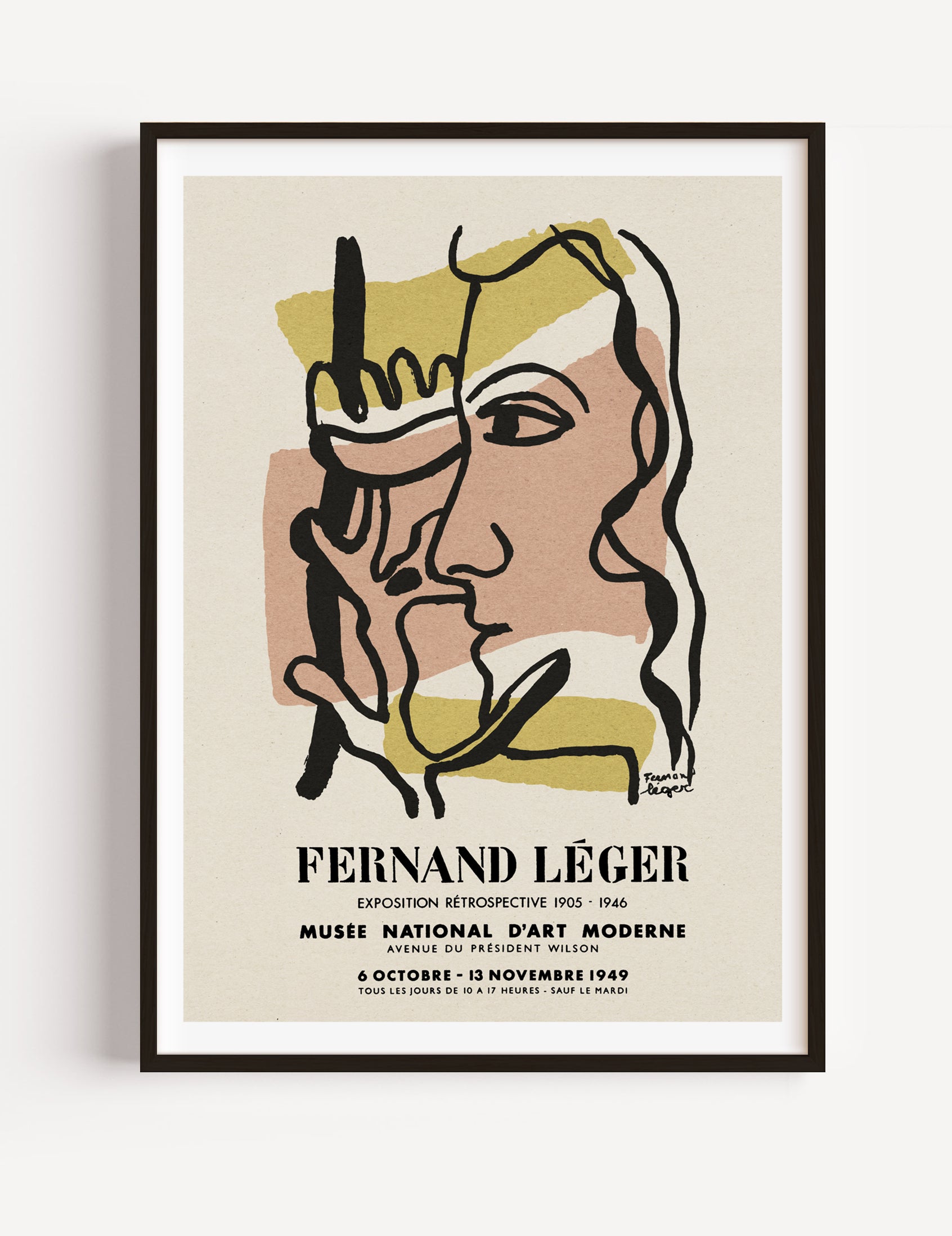 Fernand Léger Exhibition Poster 1949