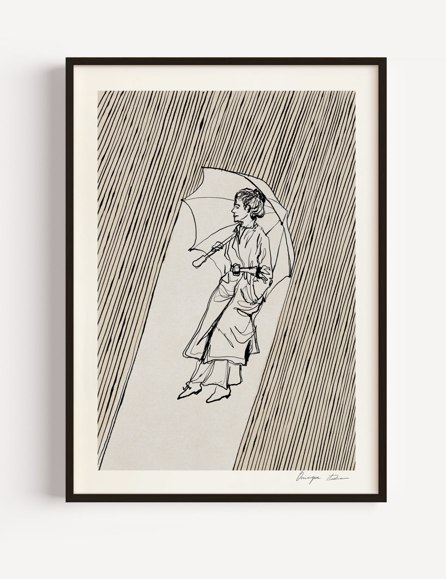 The Rain by Onirique Studio Poster