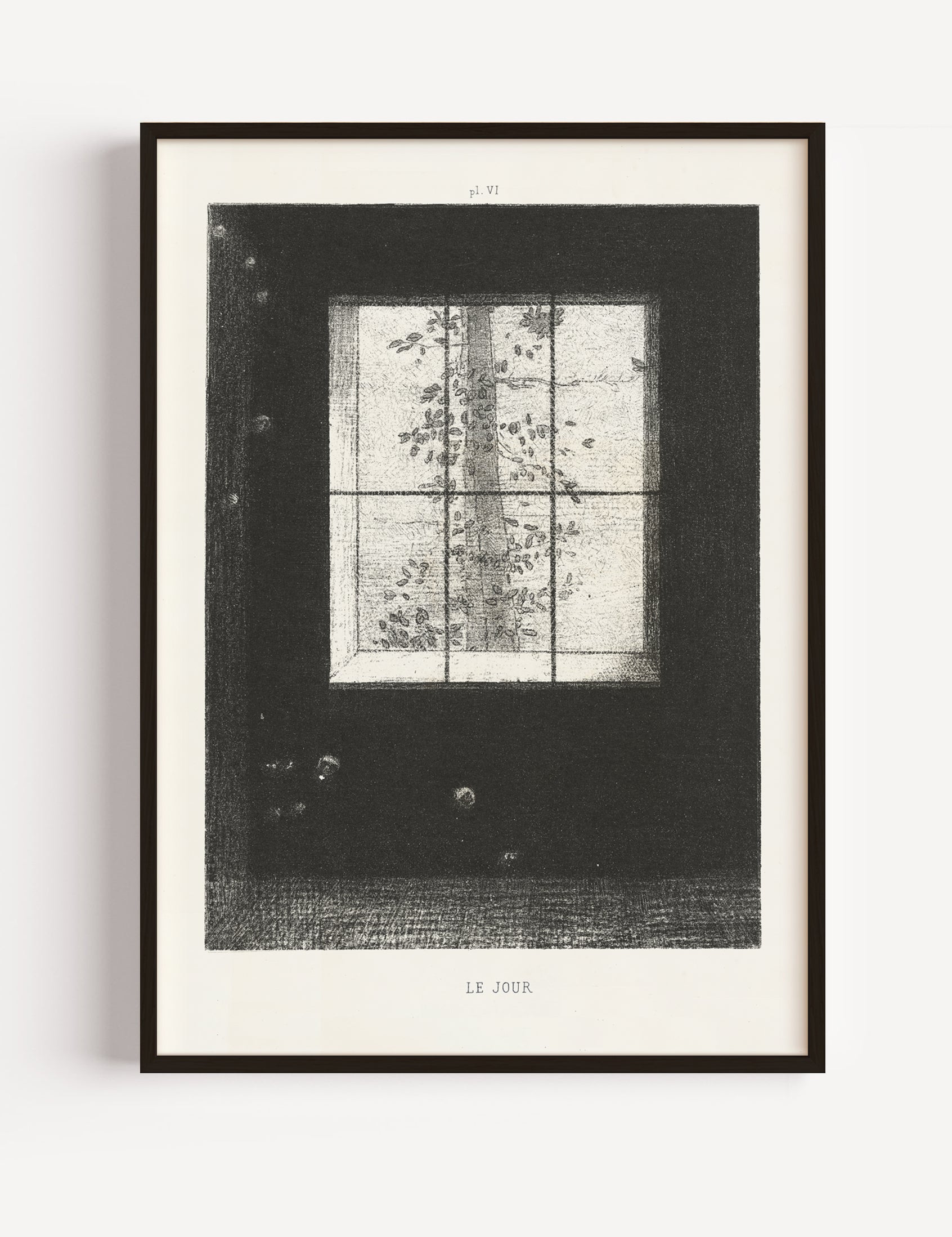 Odilon Redon Le Jour 1891 Poster