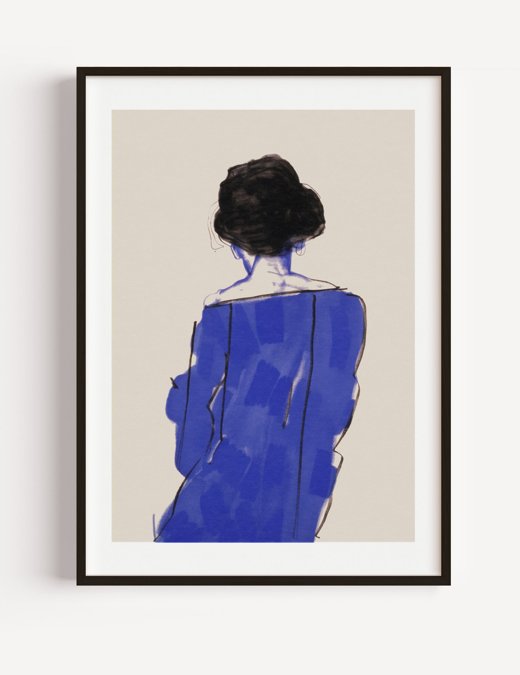 The Blue Muse Poster