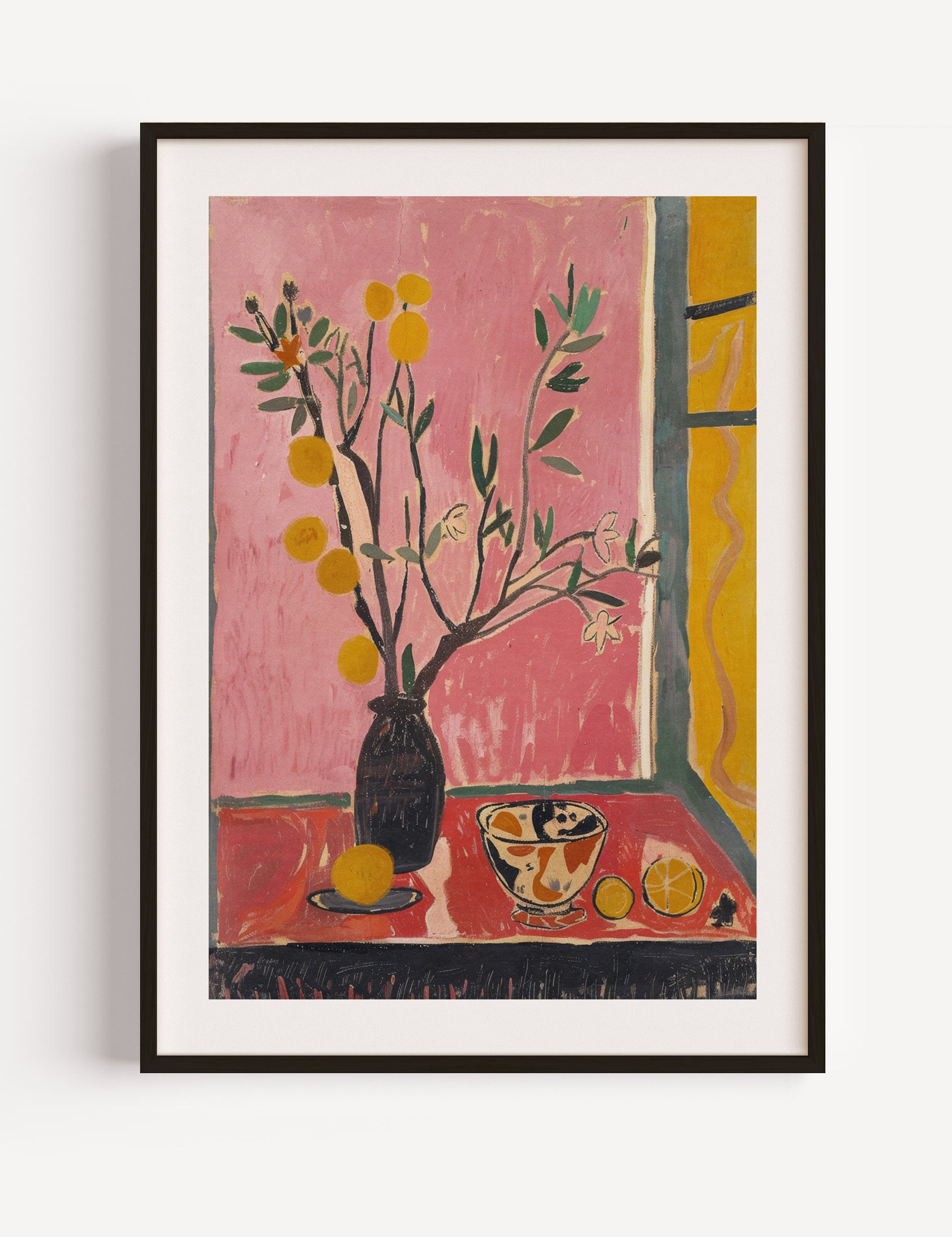 Citrus Serenity Print Poster