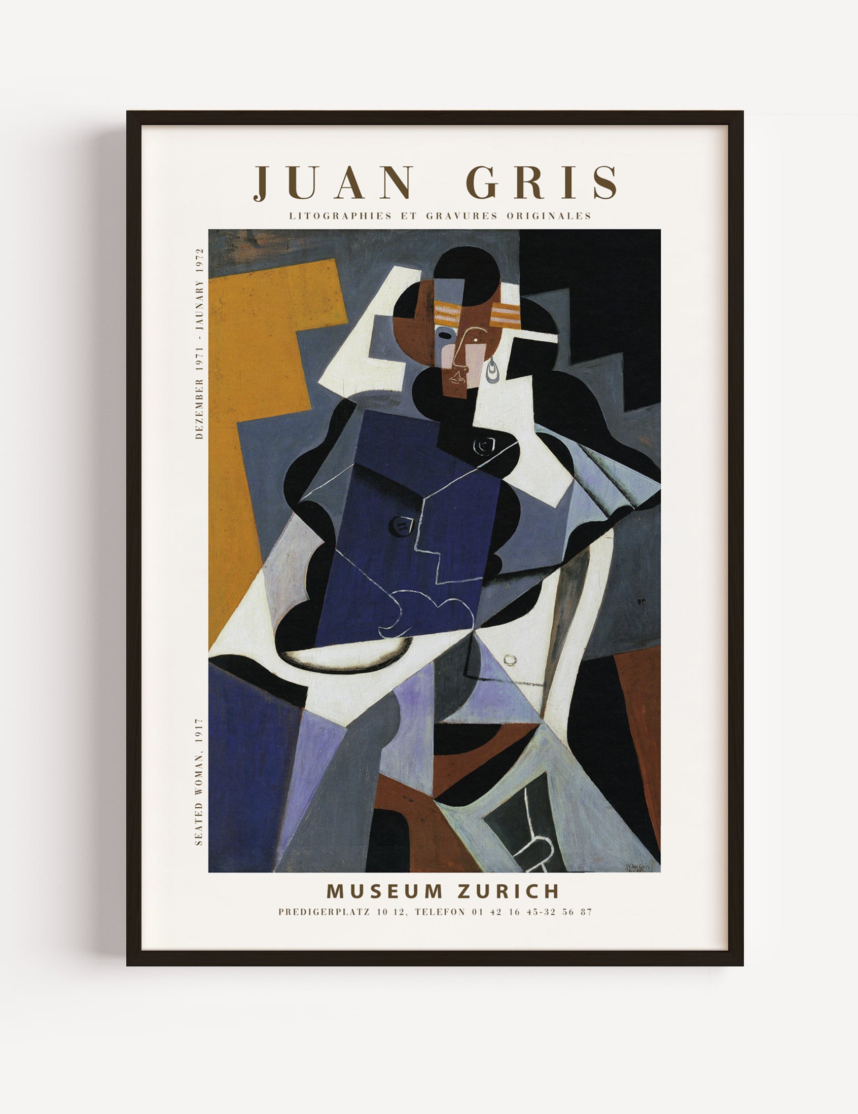Juan Gris Exhibition Poster II