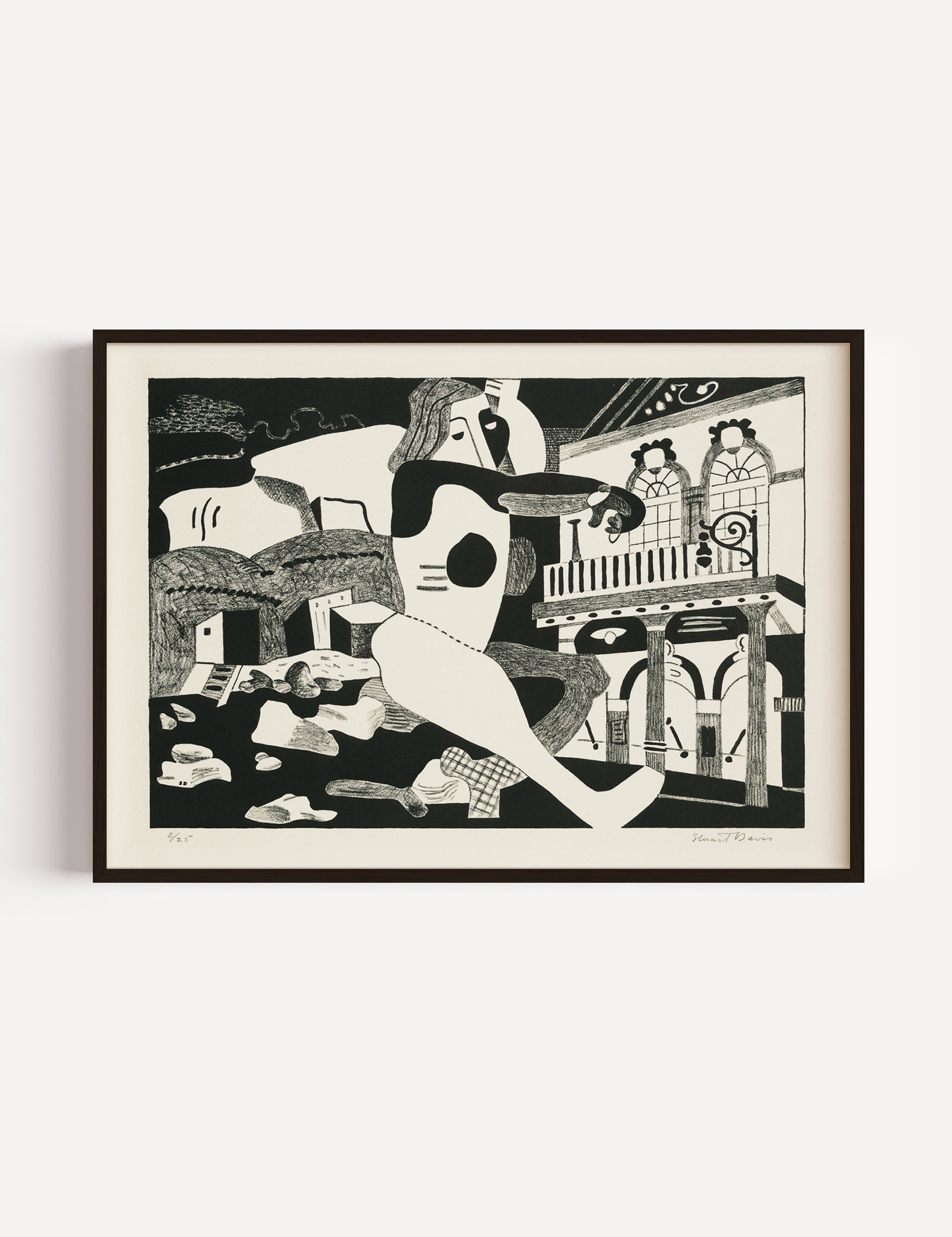 Stuart Davis Dance Poster