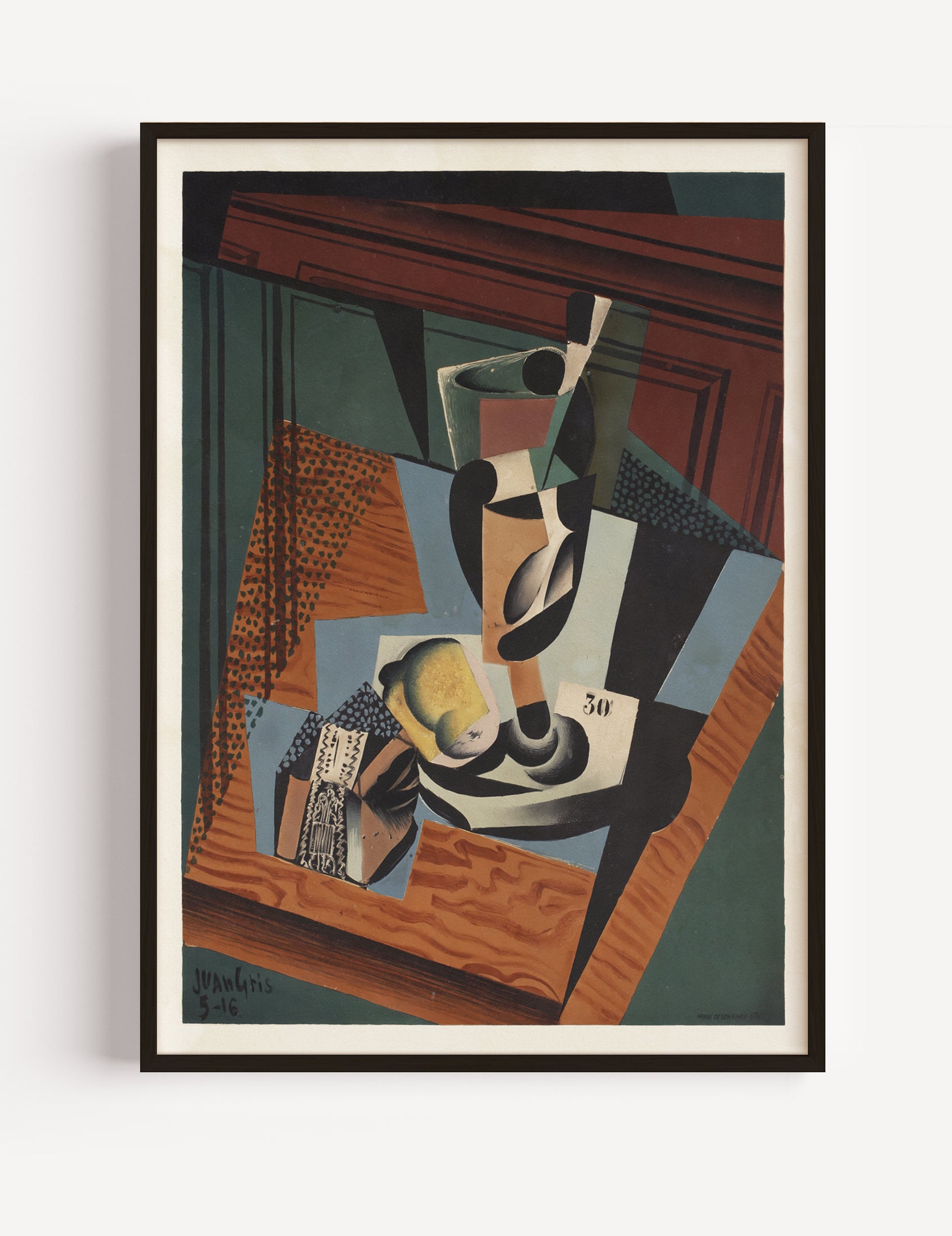 Still Life by Juan Gris Poster