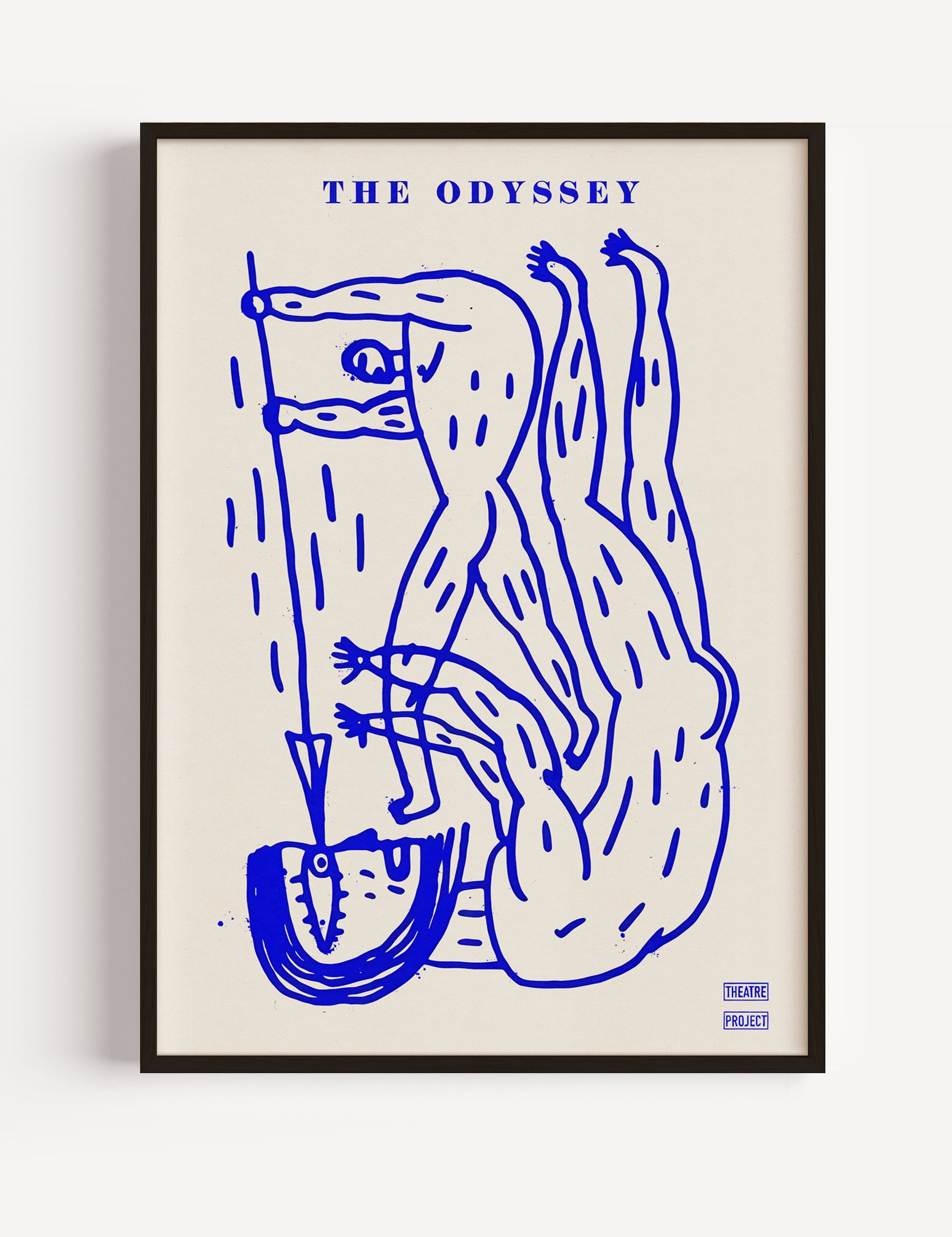 Vintage Theater Poster, Odyssey Poster