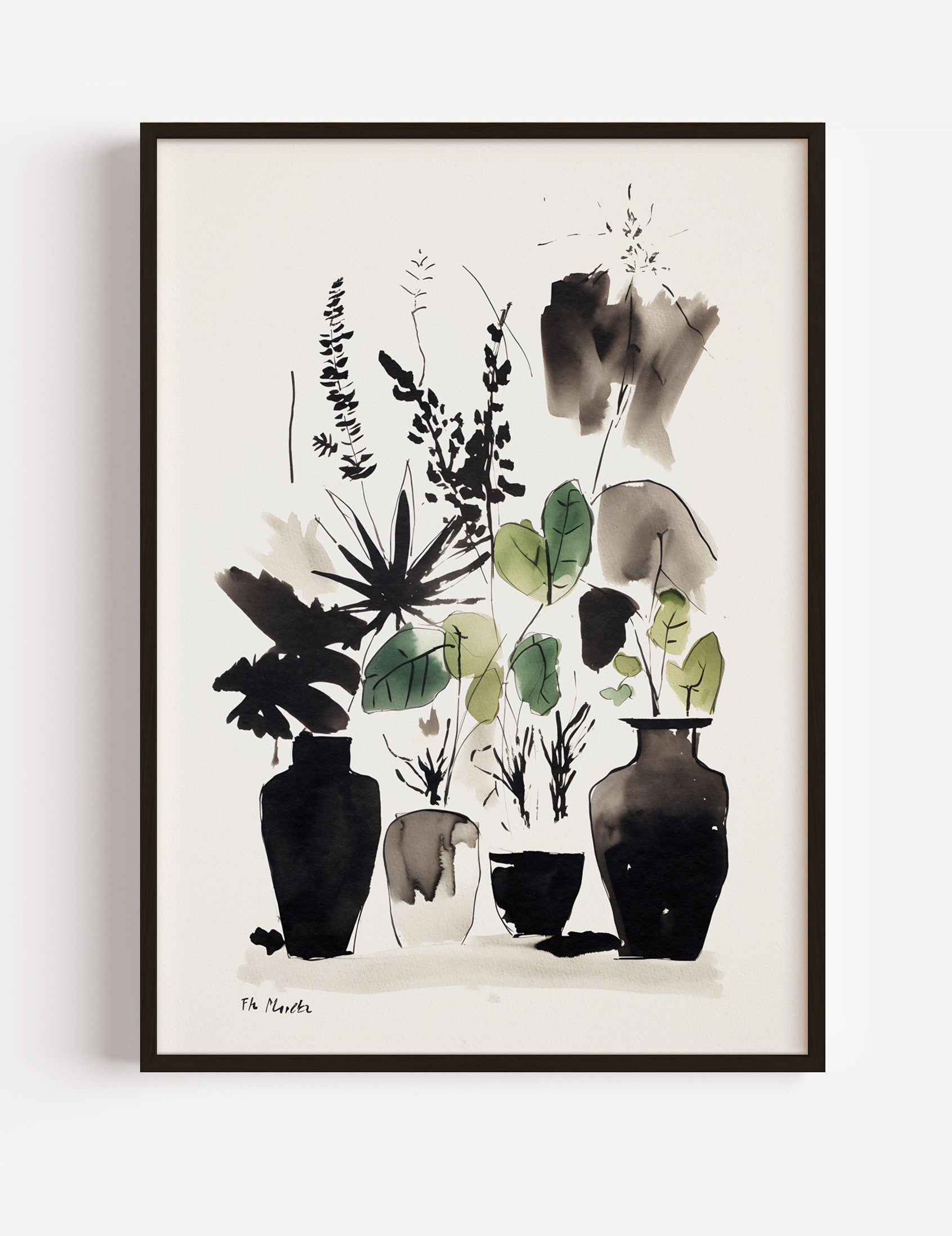Watercolour Flowers by Studio Manufaktura Poster