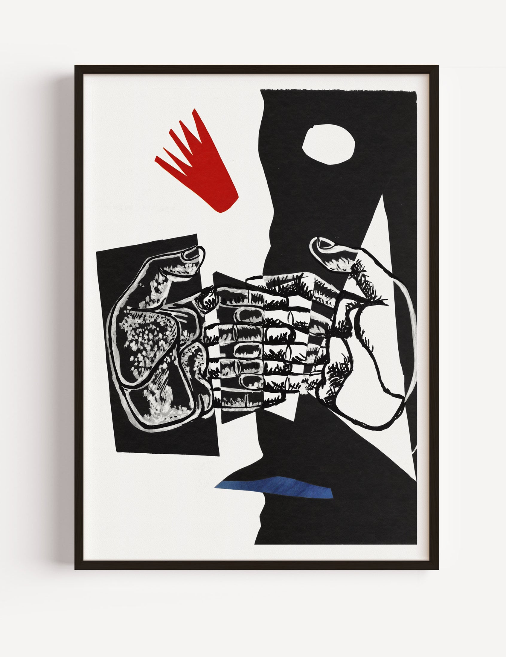 Hands by Le Corbusier Poster