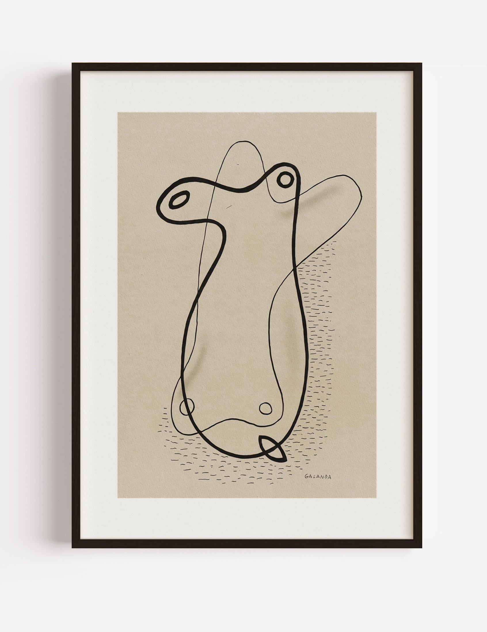 Game of Forms by Mikuláš Galanda, 1930 Poster