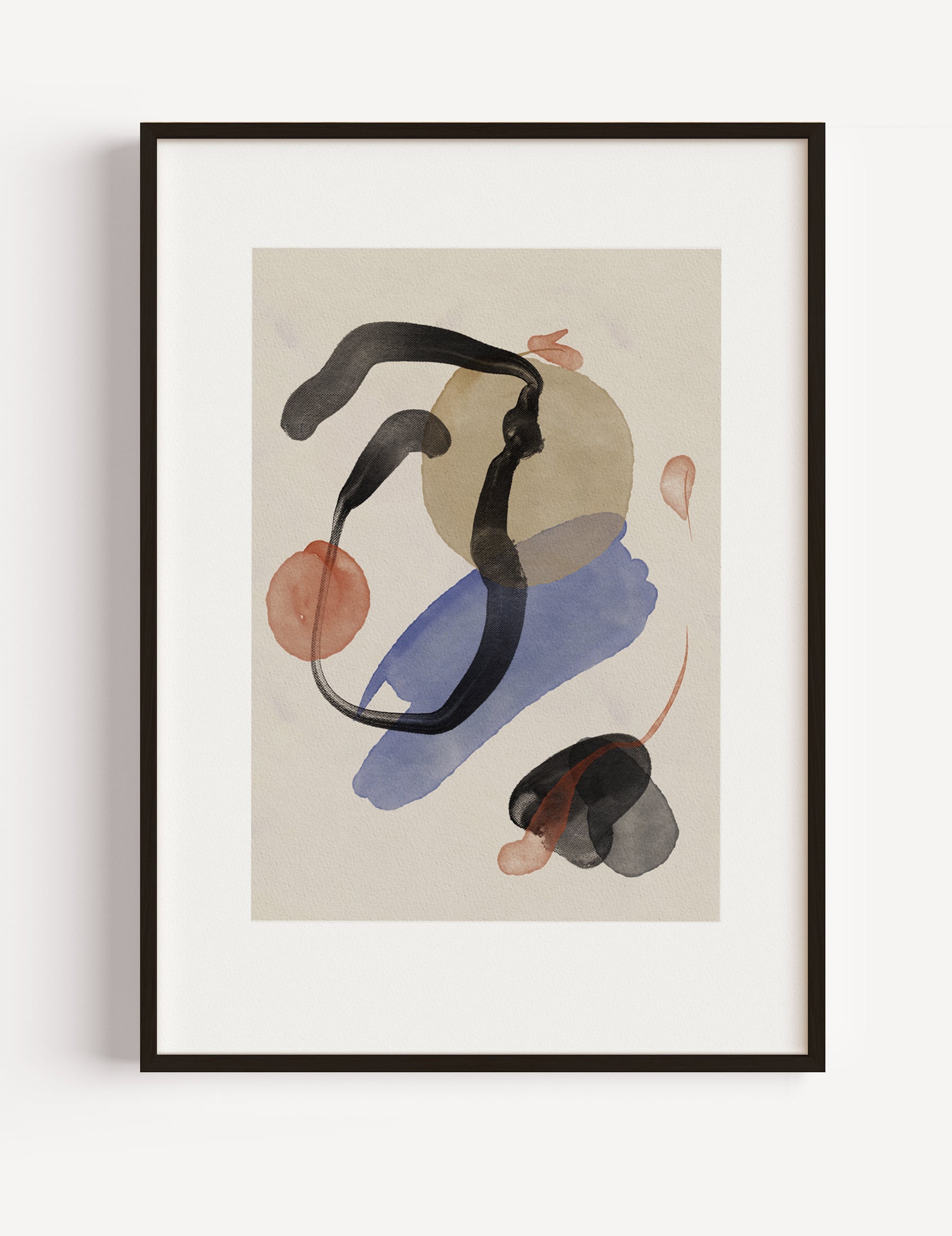 Abstraction Japan III Poster