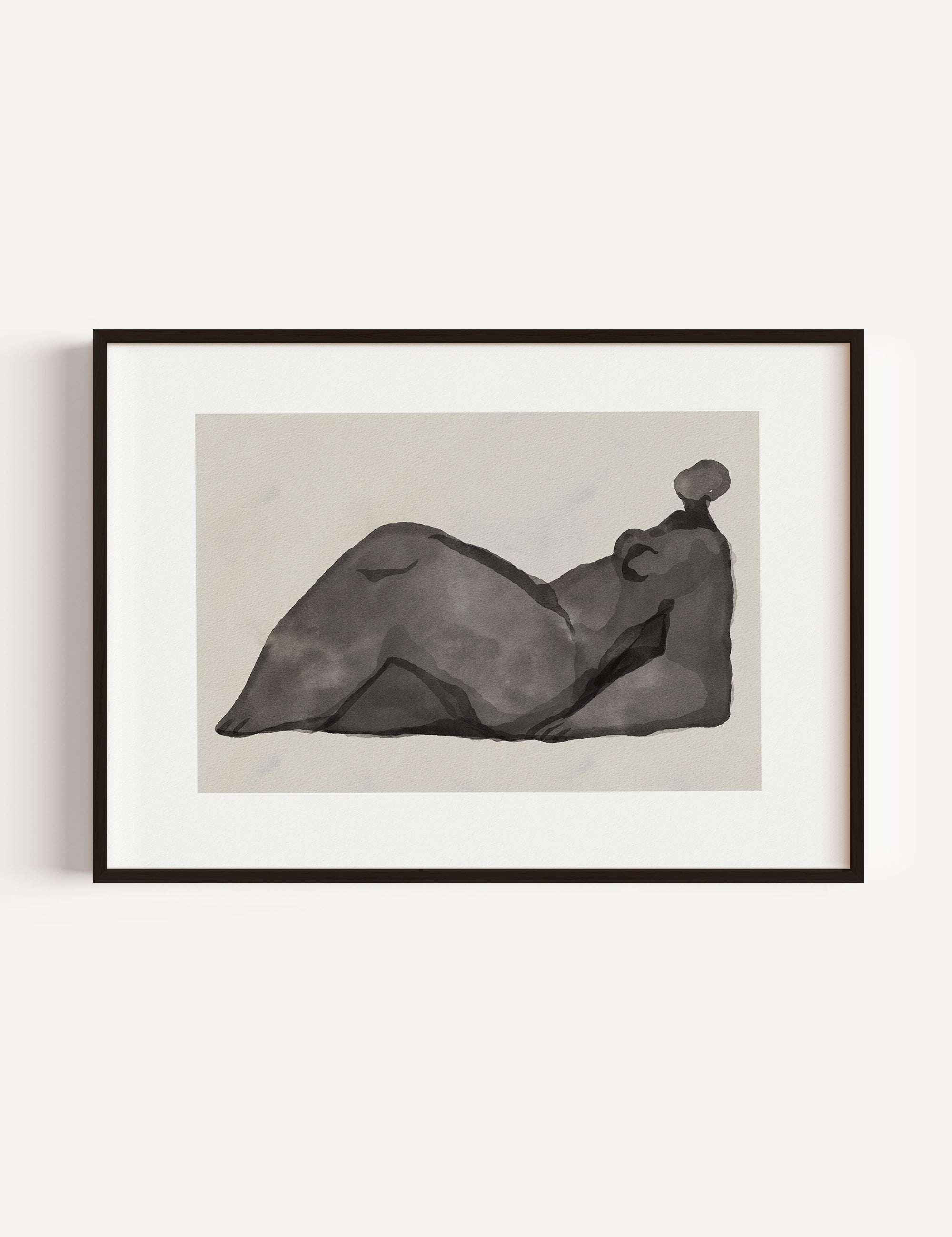 Laying Woman by Eliza Majcher Poster