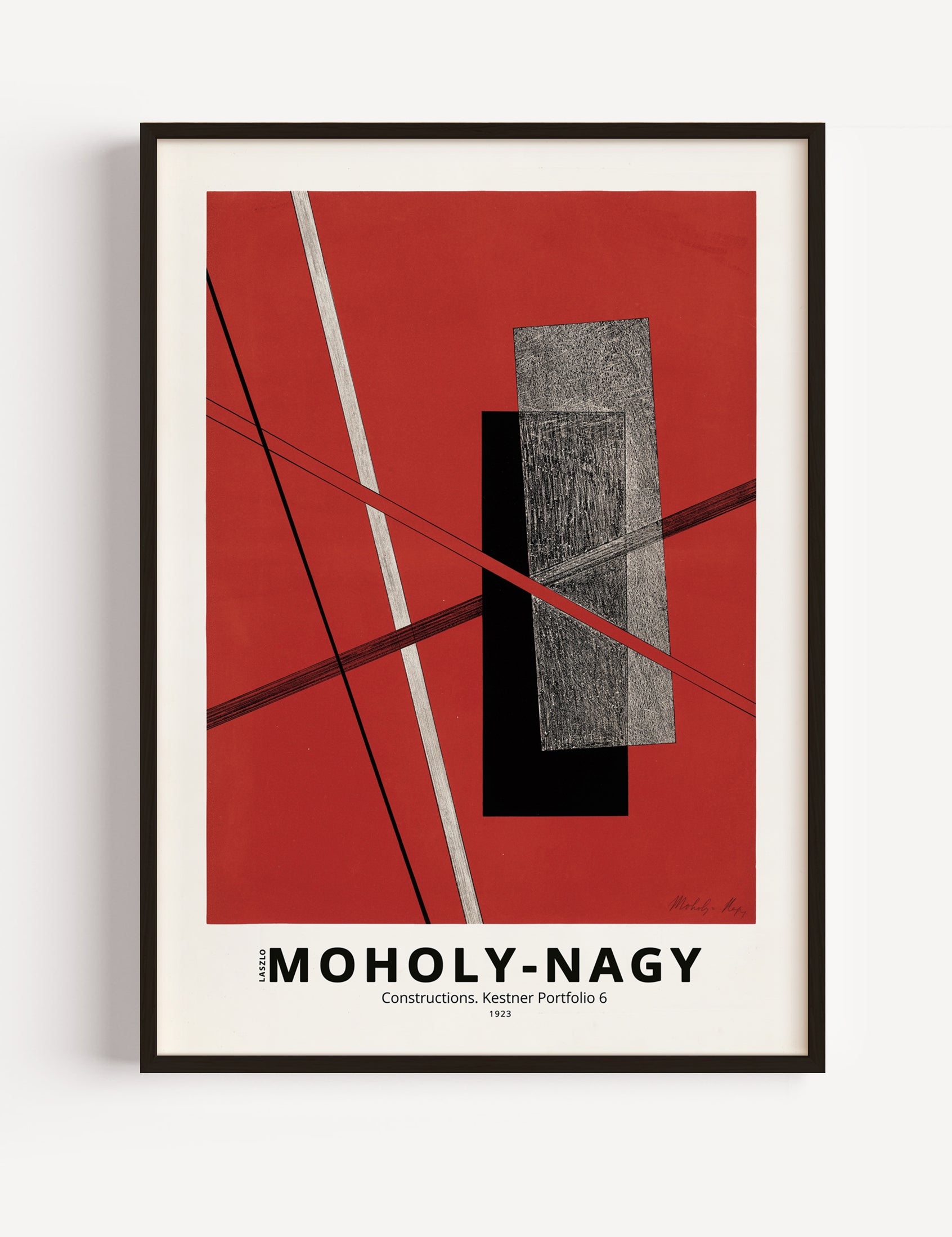 László Moholy-Nagy, Constructions, 1923  Poster