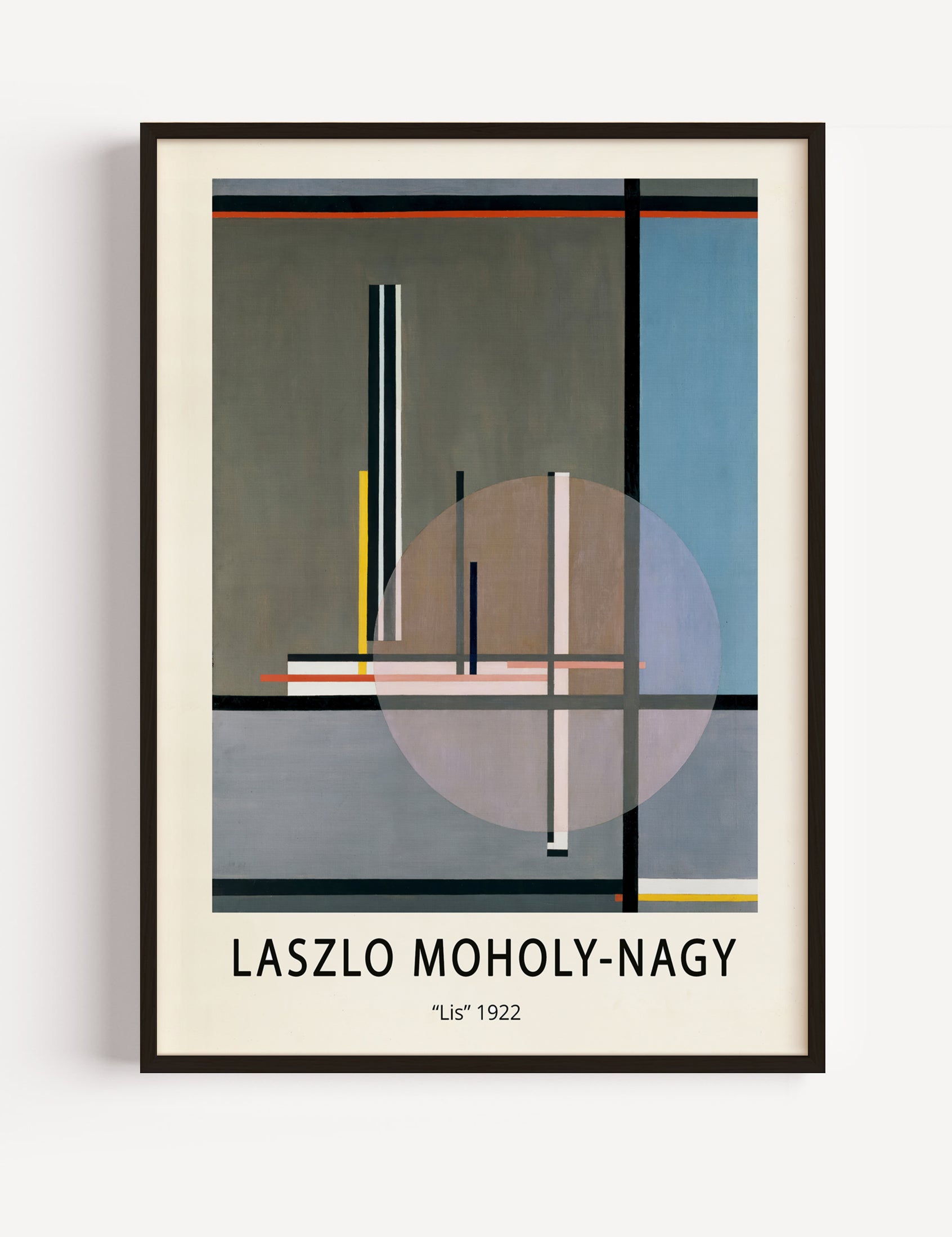 László Moholy-Nagy, Lis 1922 Poster