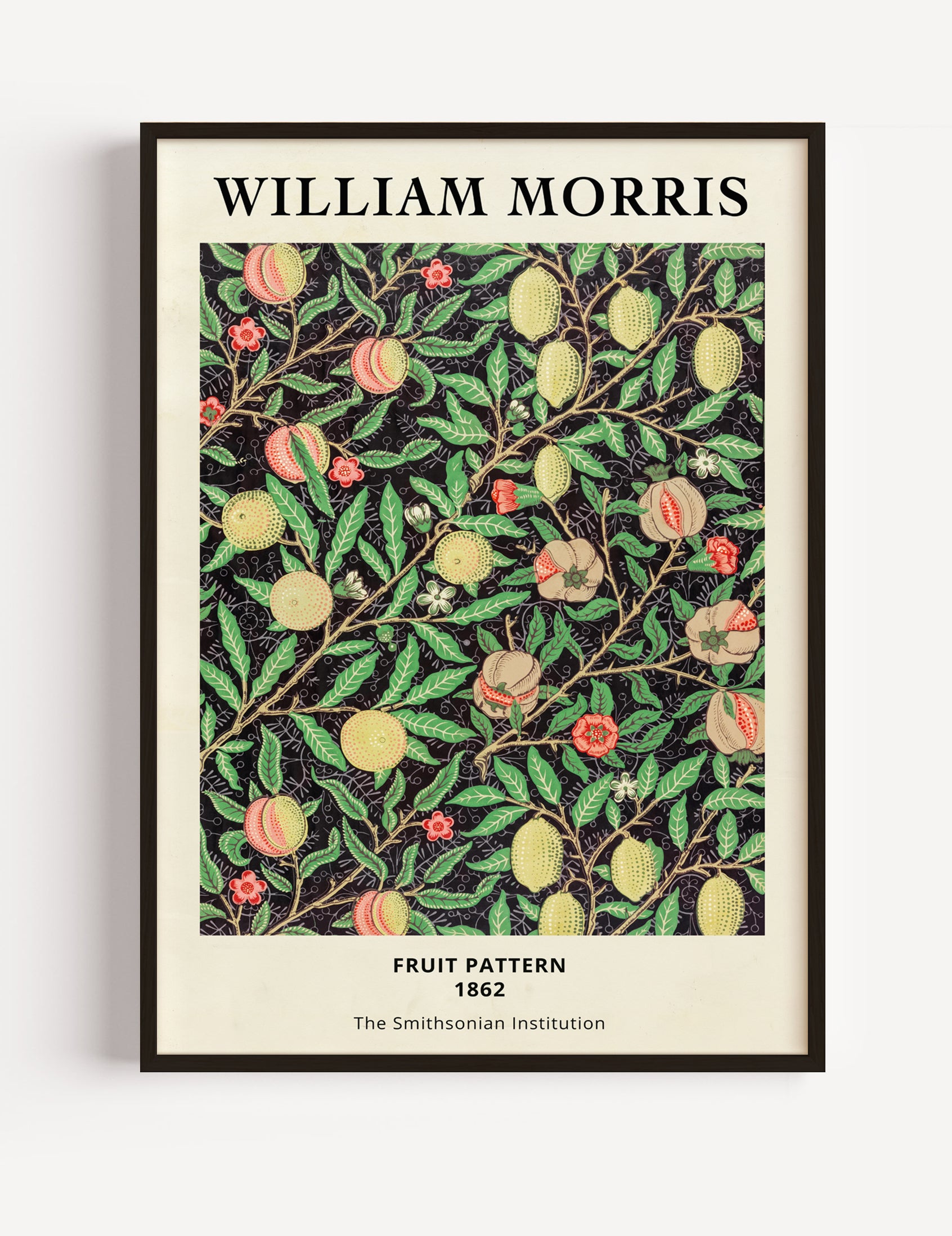 William Morris, Fruit Pattern 1862 Poster