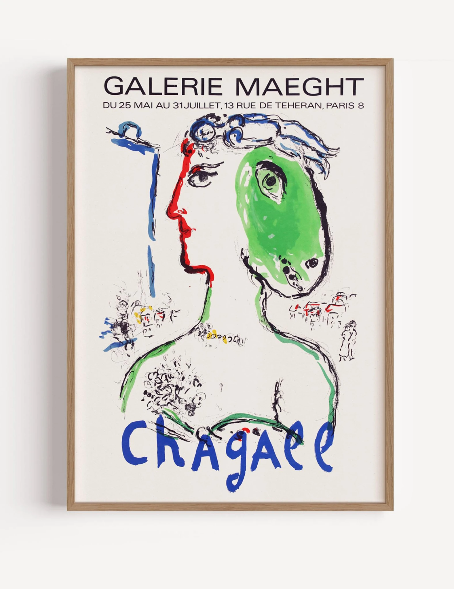 Exhibition Poster by Marc Chagall